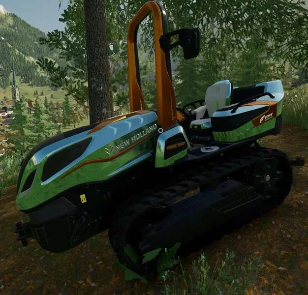New Holland TK4 Methane Power 1.0 FS22 FS22 Mod Free Download