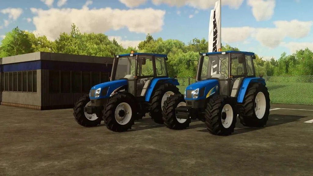 New Holland TL80A / TL100A v1.0 FS22 FS22 Mod Free Download