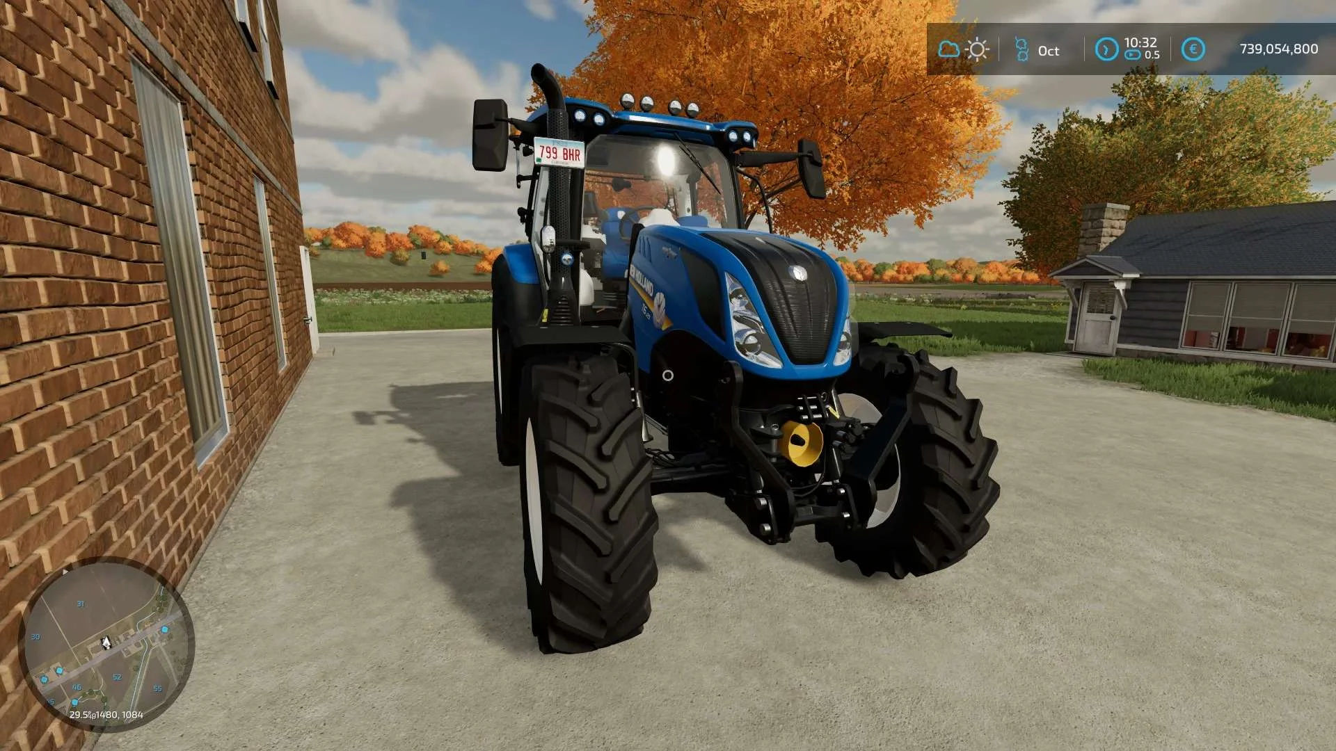 NH Edit ( Lights on Roof ) v1.0 FS22 FS22 Mod Free Download