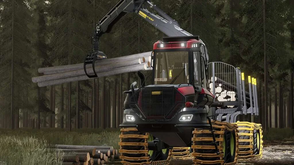 Ponsse Bison Active Frame v1.0 FS22 FS22 Mod Free Download