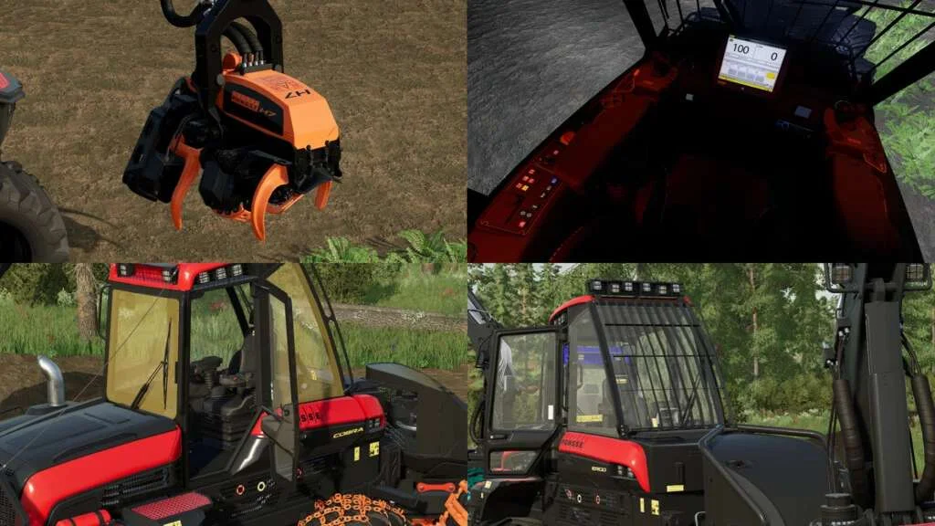 Ponsse Harvester Pack v1.0.0.1 FS22 FS22 Mod Free Download