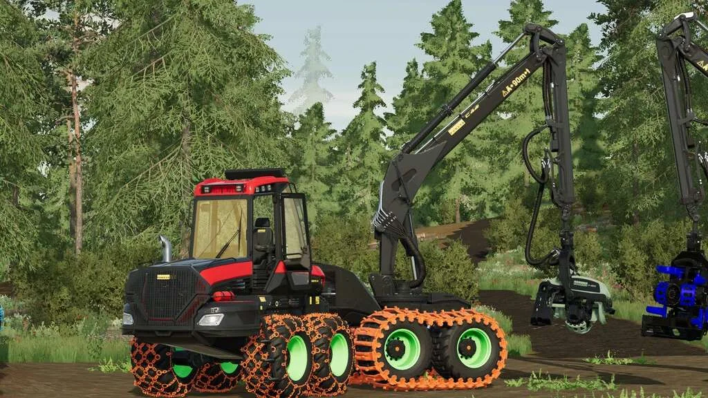 Ponsse Harvester Pack v1.0.1 FS22 FS22 Mod Free Download
