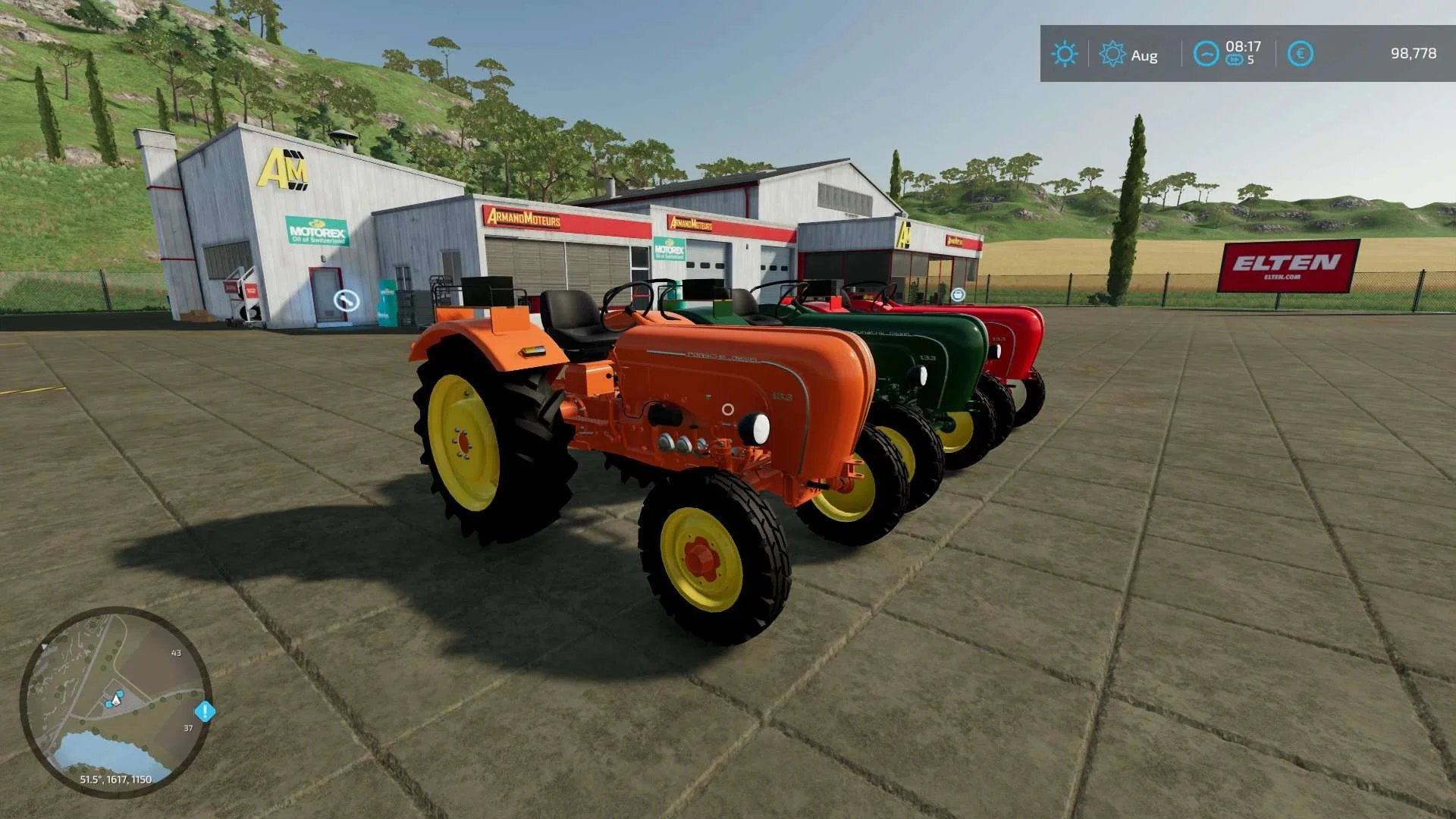 Porsche Super Tractor v1.0 FS22