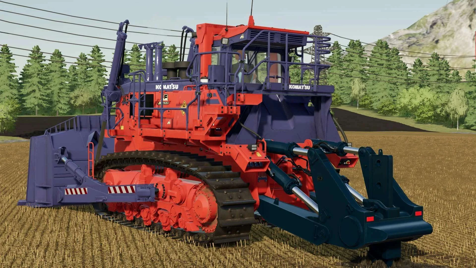 Quarry Bulldozer Komatsu D375A FSM v1.0 FS22