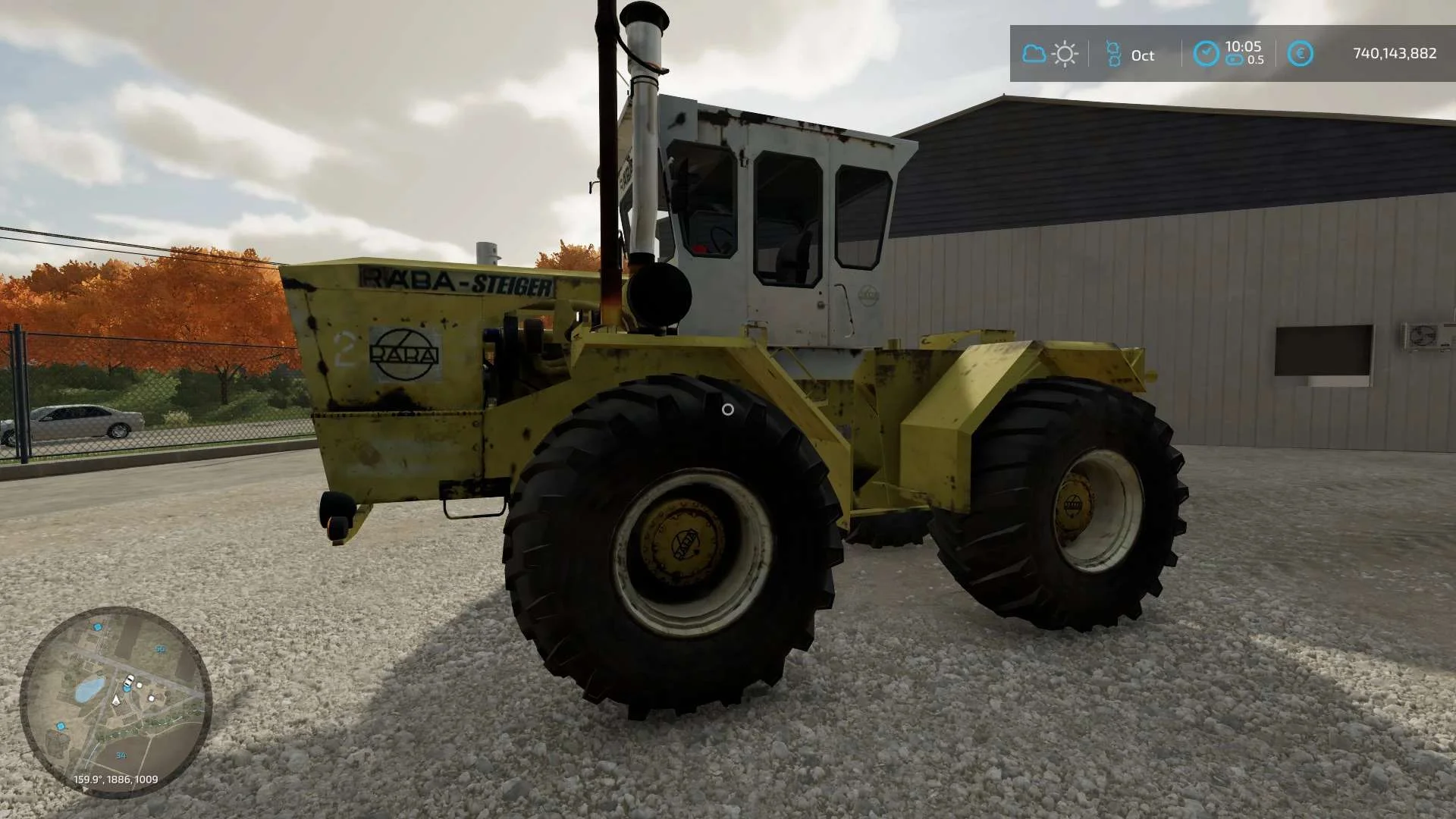 Raba Steiger 250 Mezogepv1.0 FS22 FS22 Mod Free Download