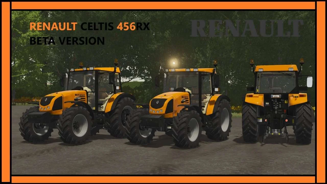 Renault 456RX BETA v1.0 FS22 FS22 Mod Free Download