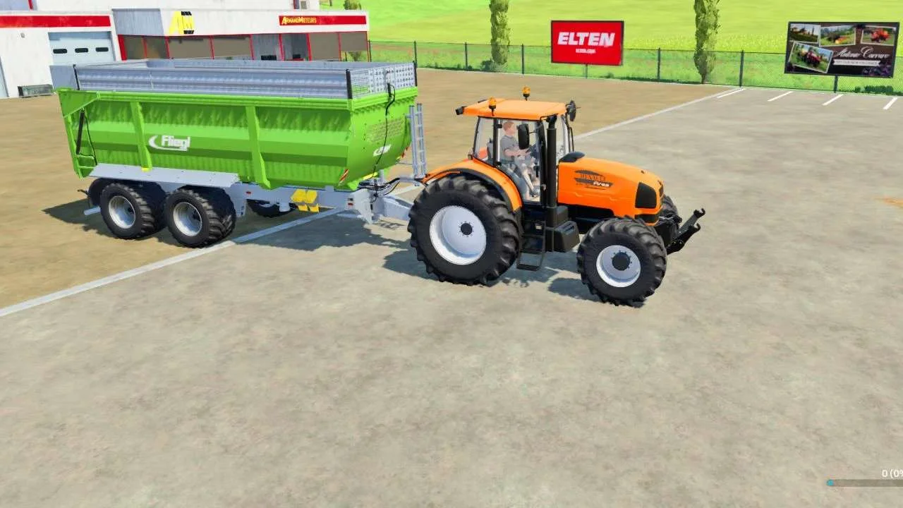 Renault 836 RZ v1.0 FS22 FS22 Mod Free Download