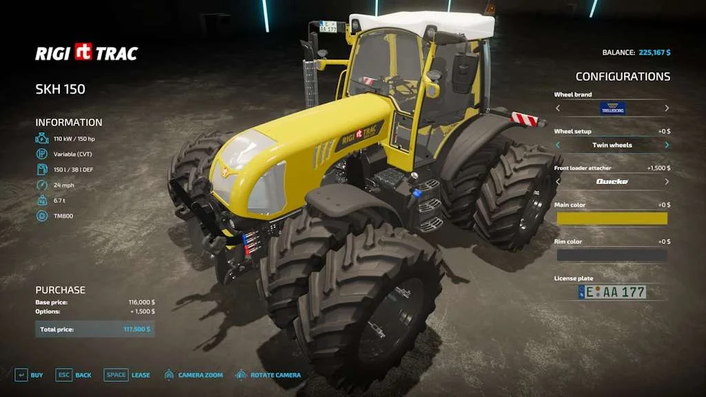 Rigitrac SKH150 Rust Edition v1.0 FS22