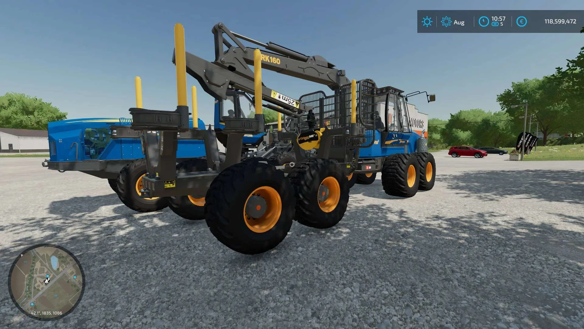 Rottne F20D and H21D v1.0 FS22 FS22 Mod Free Download