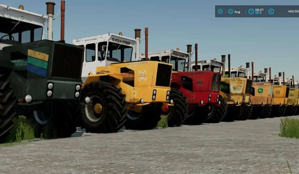Rába Steiger 250 pack v1.0 FS22 FS22 Mod Free Download