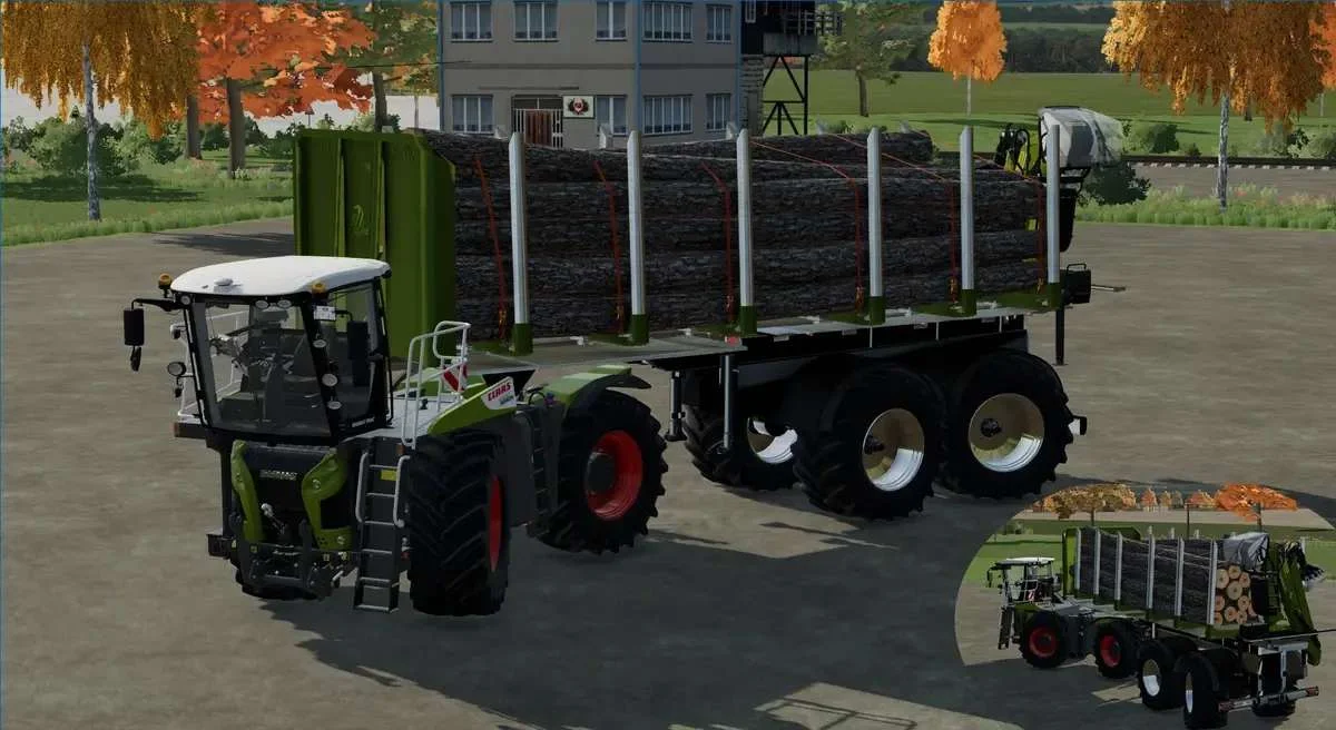 SaddleTrac ForstShuttles for the SaddleTrac 4200 DLC v1.0 FS22