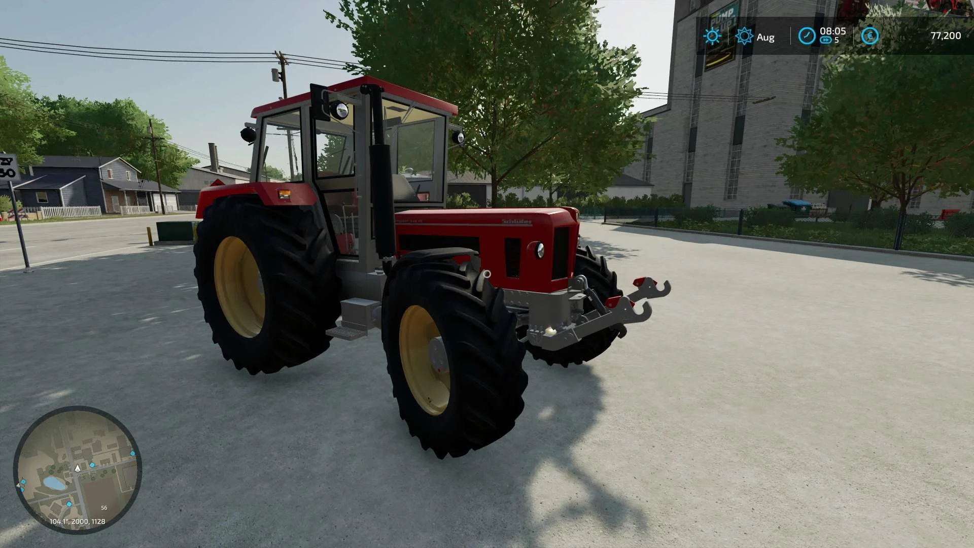 Schlüter Compact 950V6 Converted v1.0 FS22 FS22 Mod Free Download