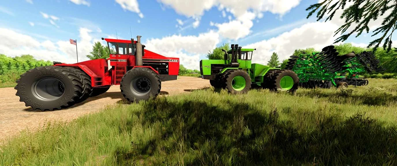 Steiger Tiger IV & CaseIH 9190 v1.0 FS22