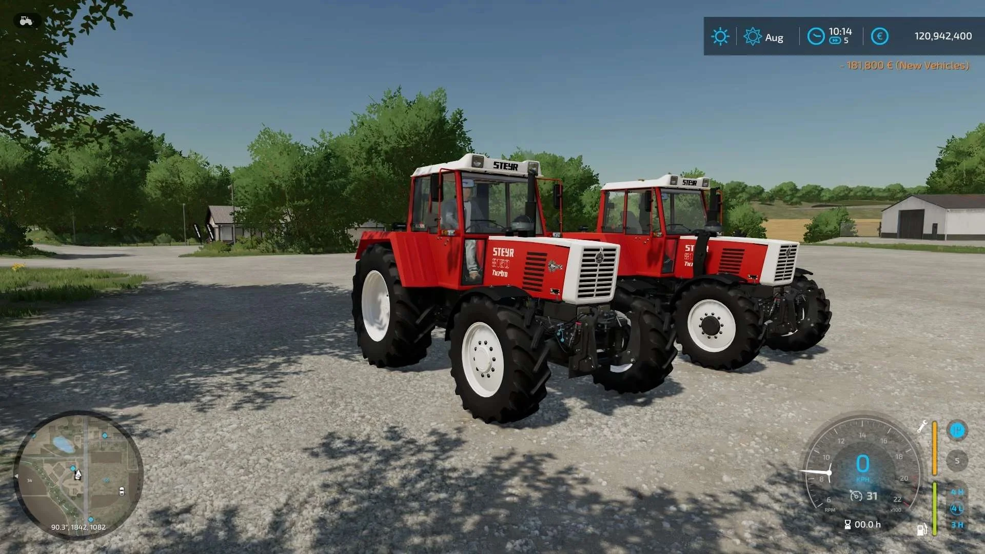 Steyr 8150 SK1 Edit v1.1.3 FS22 FS22 Mod Free Download
