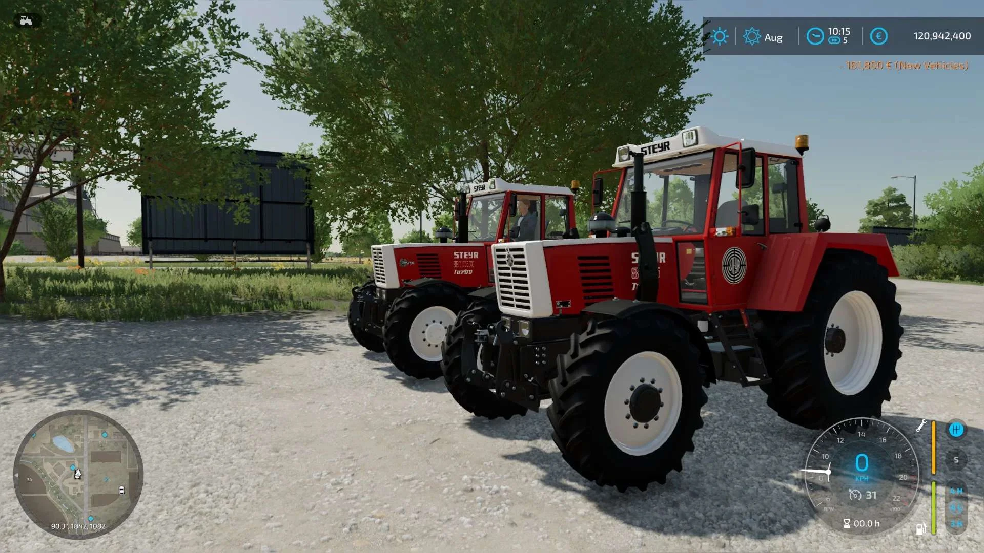 Steyr 8150 SK1 Edit v1.1 FS22 FS22 Mod Free Download