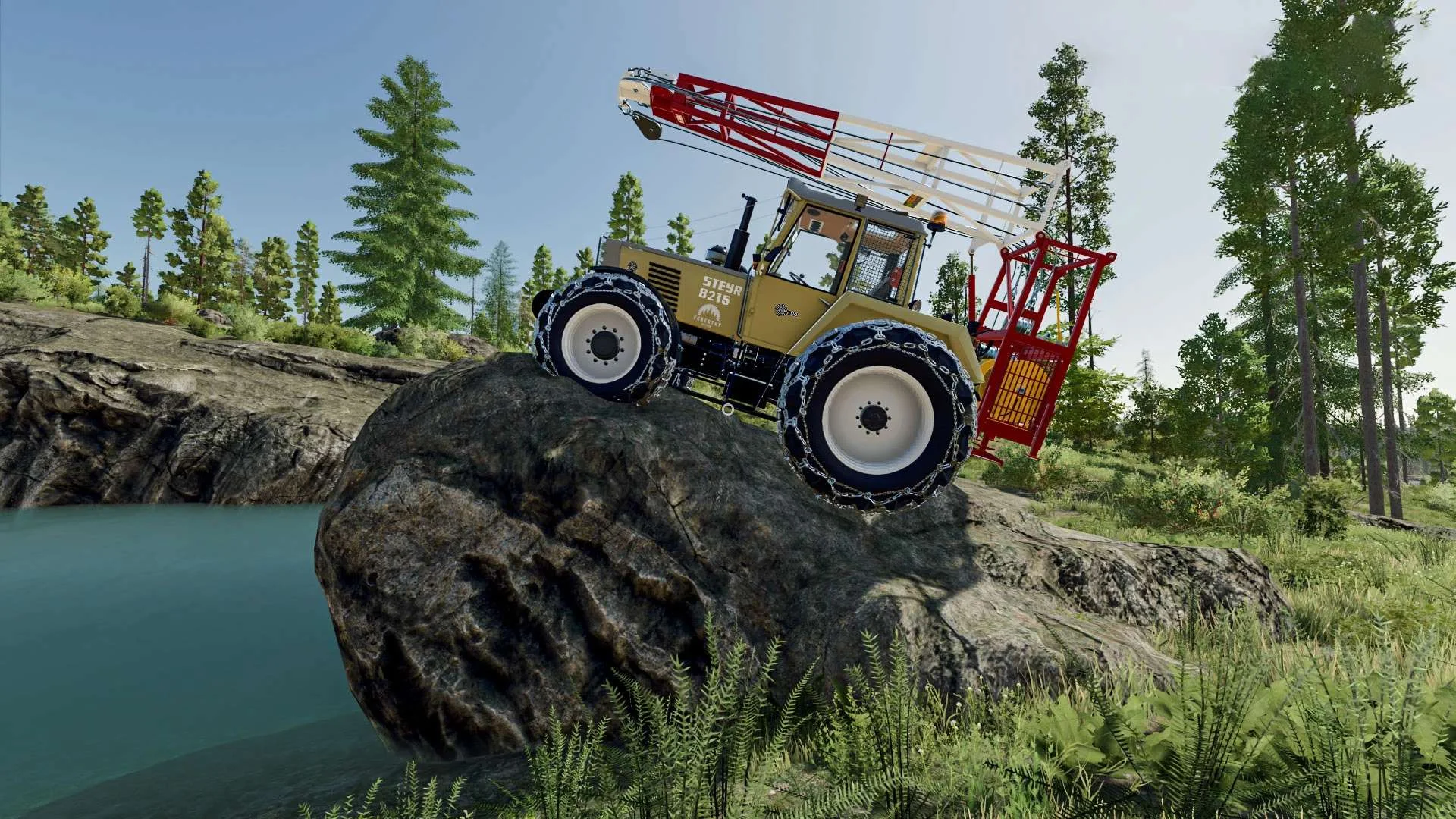 Steyr 8165 Forestry Edition V1.1 FS22