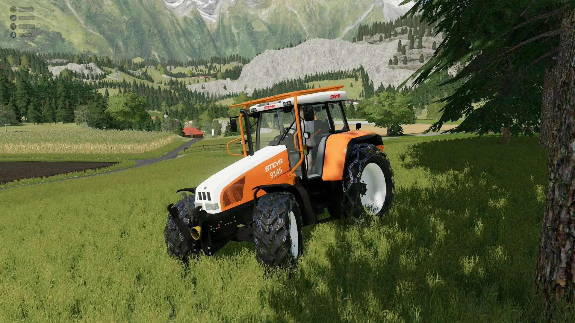 Steyr 9145 v1.0 FS22 FS22 Mod Free Download