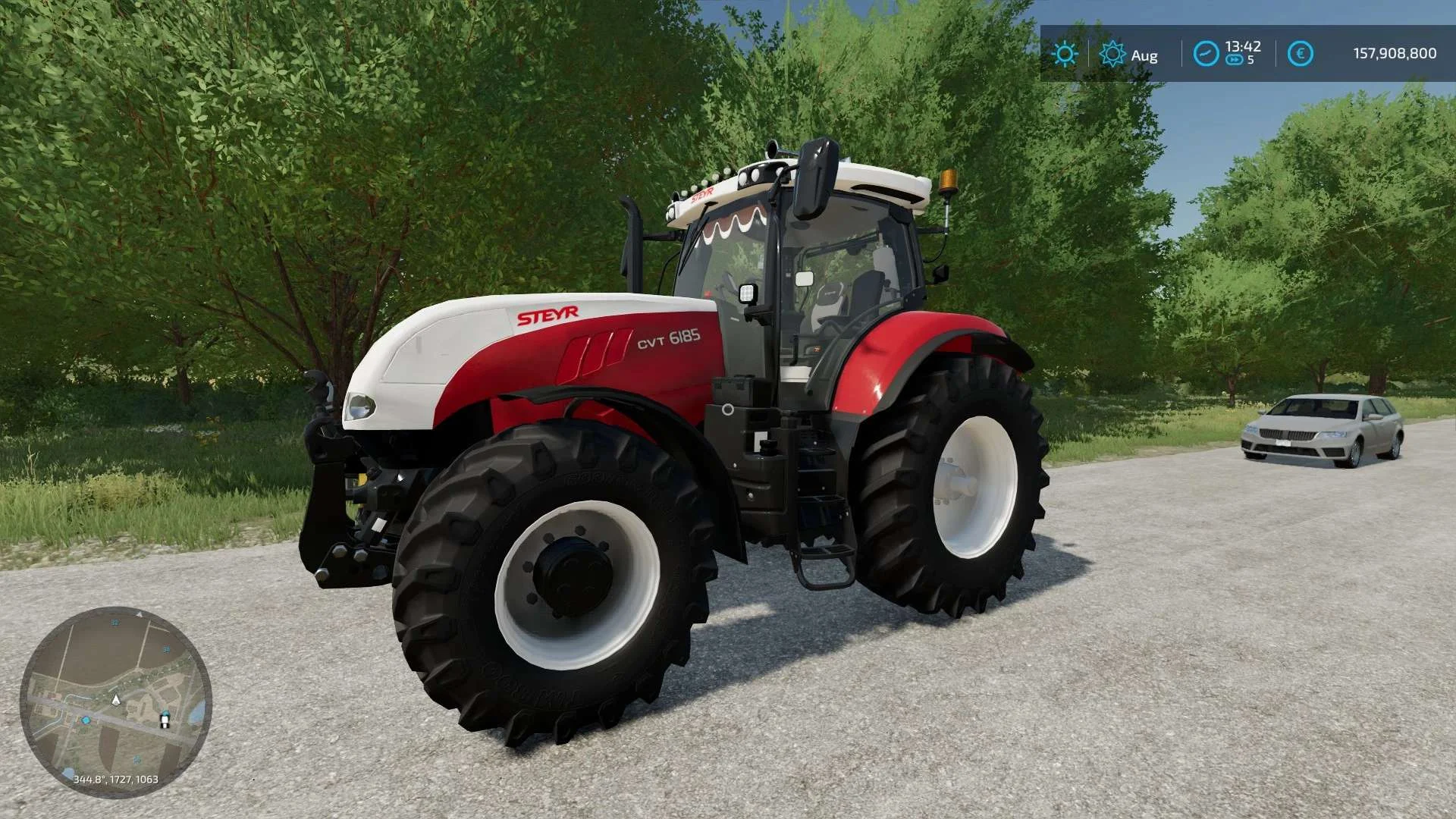 Steyr CVT edit v1.0 FS22 FS22 Mod Free Download