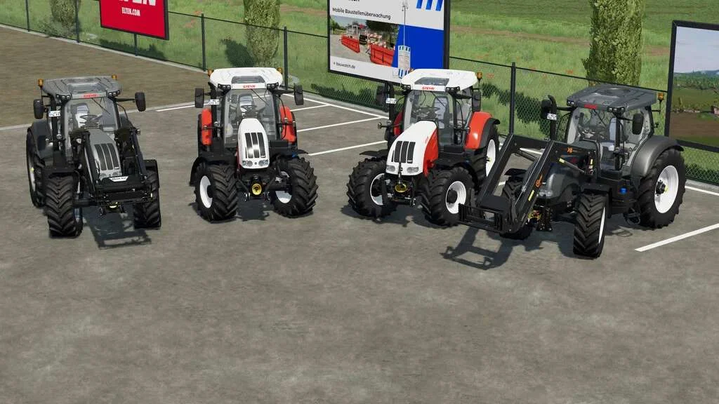 Steyr CVT Pack v1.1 FS22 FS22 Mod Free Download