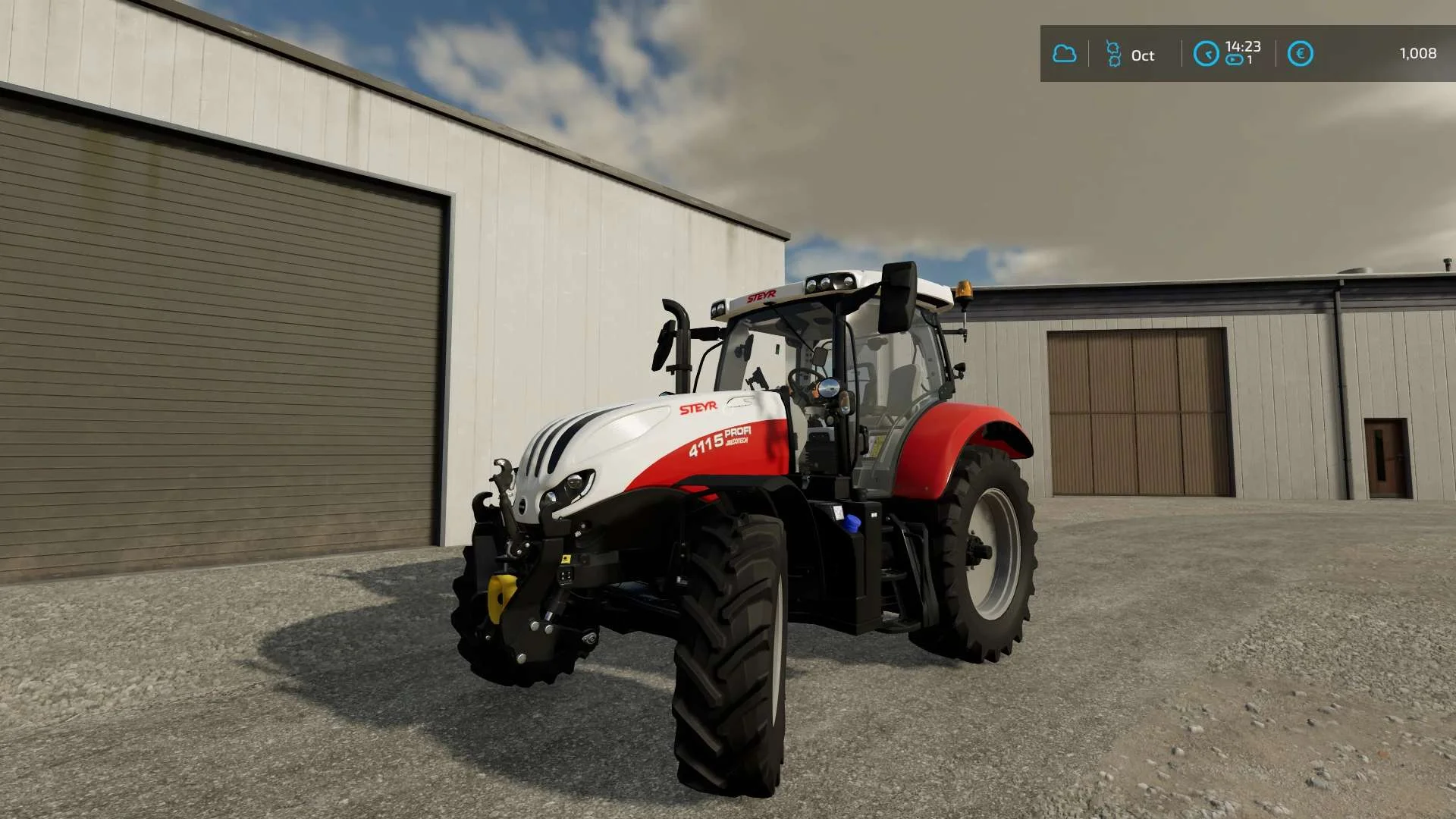 STEYR Profi CVT 4115 v1.0 FS22 FS22 Mod Free Download