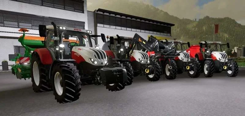 Steyr Profi CVT Series v1.0 FS22 FS22 Mod Free Download