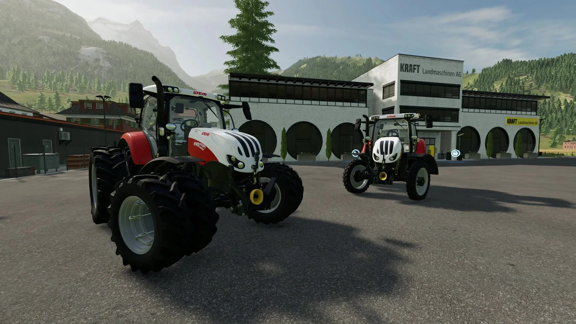 Steyr Profi CVT v1.0 FS22 FS22 Mod Free Download