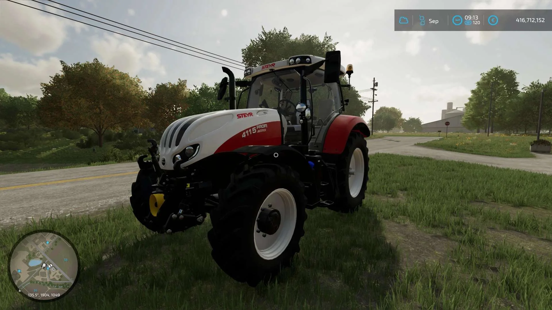 Steyr Profi Series v1.0 FS22 FS22 Mod Free Download
