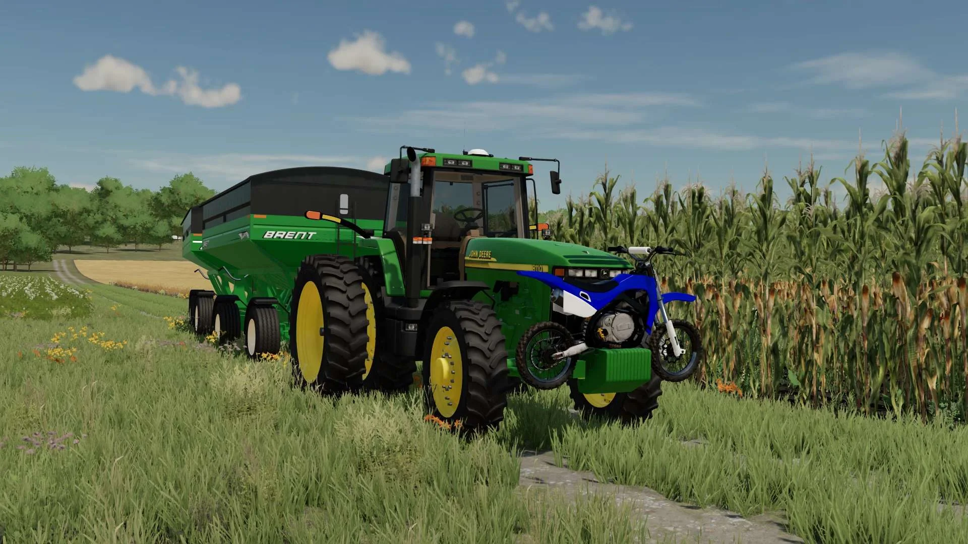 The Squad’s John Deere 8110 v1.0 FS22 FS22 Mod Free Download