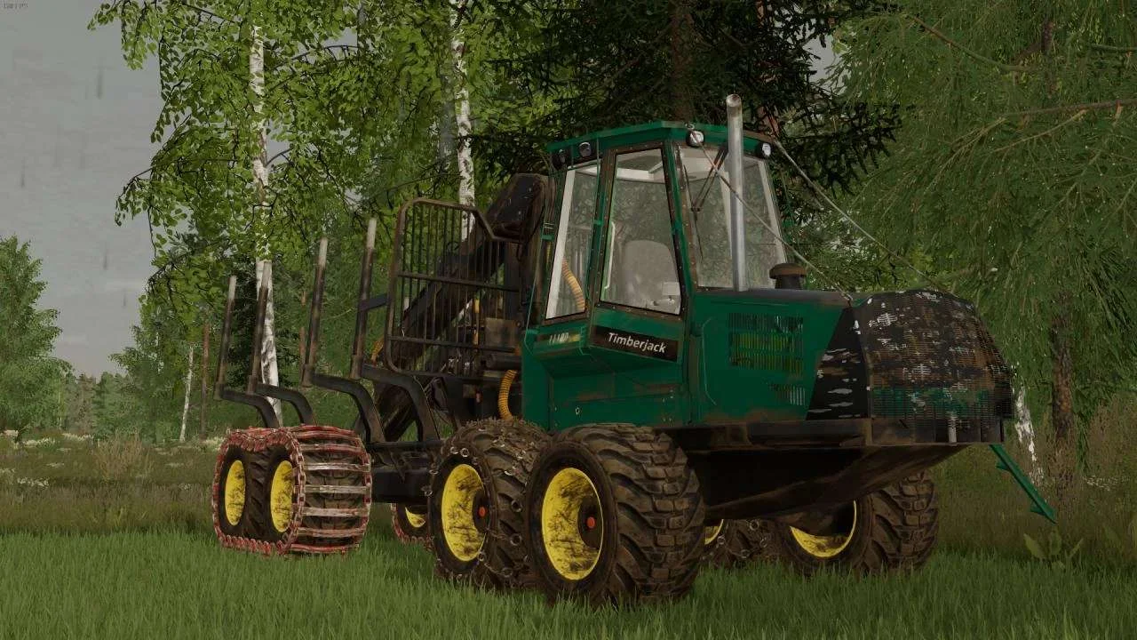 TimberJack 1110D BETA FS22 FS22 Mod Free Download