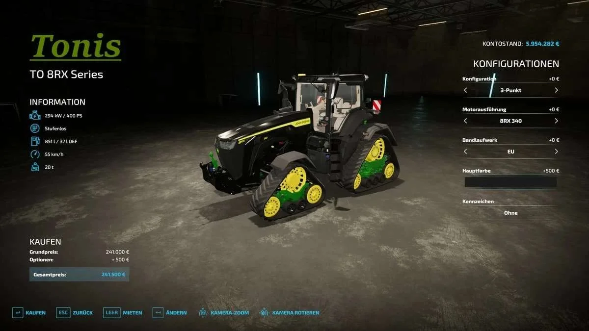 TO 8RX Series Beta FS22 FS22 Mod Free Download