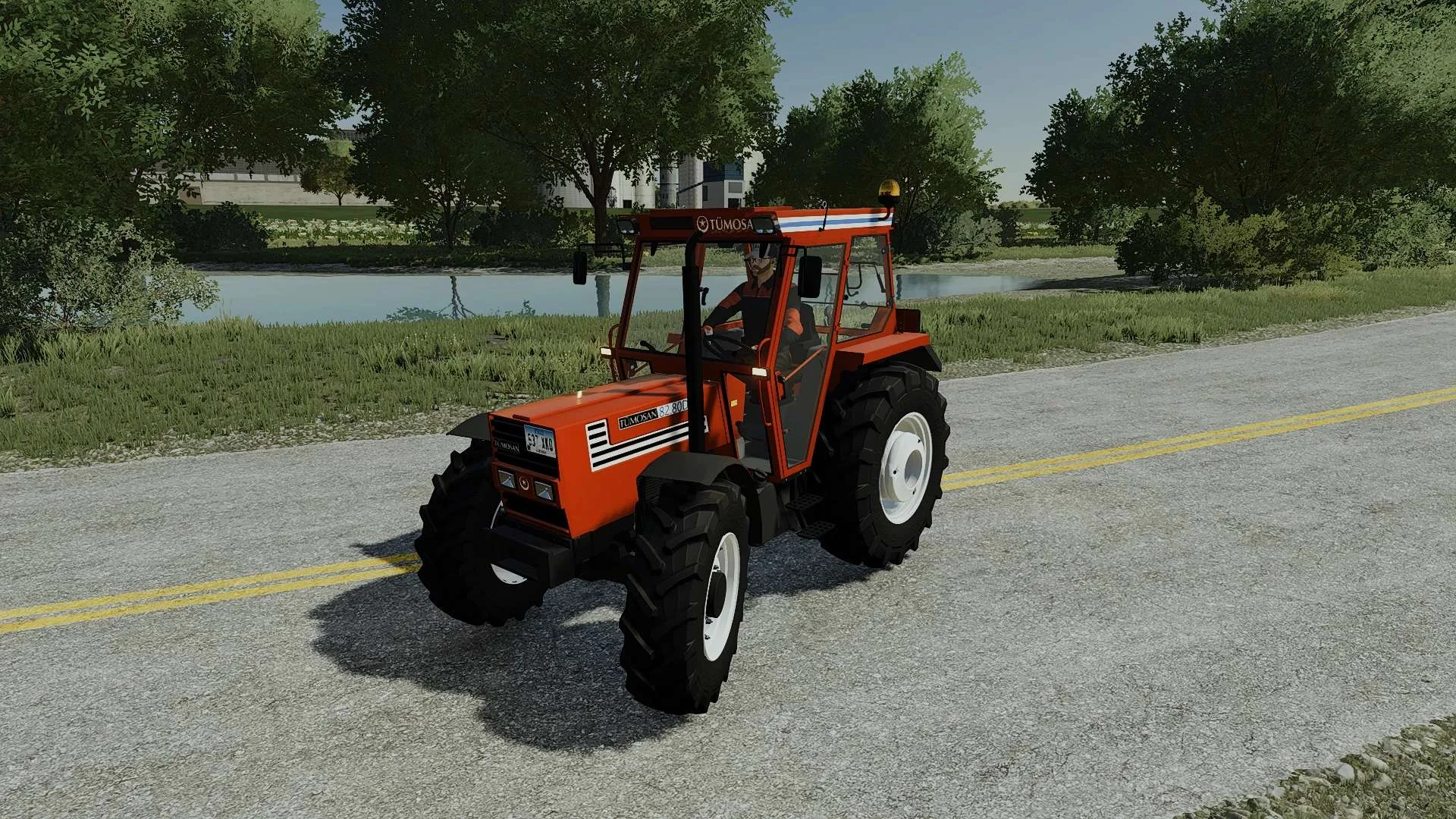 Tumosan/Turkfiat 8280DT v1.0 FS22 FS22 Mod Free Download