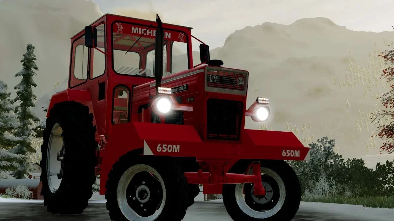 Universal 650 RED v1.0 FS22 FS22 Mod Free Download