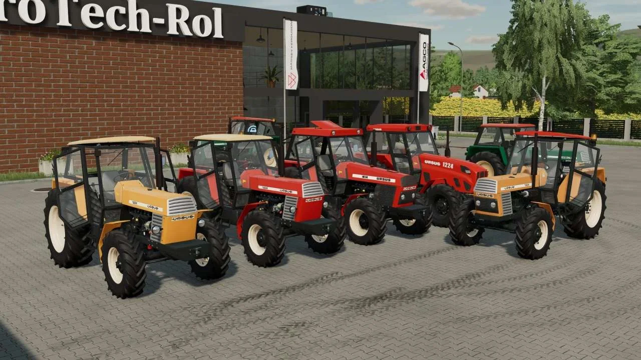 Ursus 1204-1614 6cyl Turbo Pack v1.0.0.1 FS22 FS22 Mod Free Download