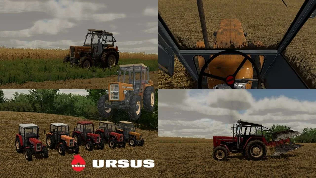 Ursus C355/C355M/C360 4×4 v1.0 FS22 FS22 Mod Free Download