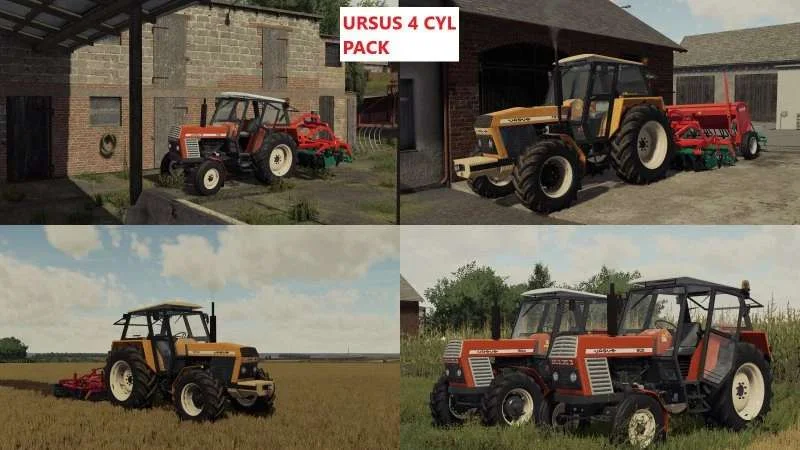 Ursus C385-1014 4cyl v1.0.0.3 FS22 FS22 Mod Free Download