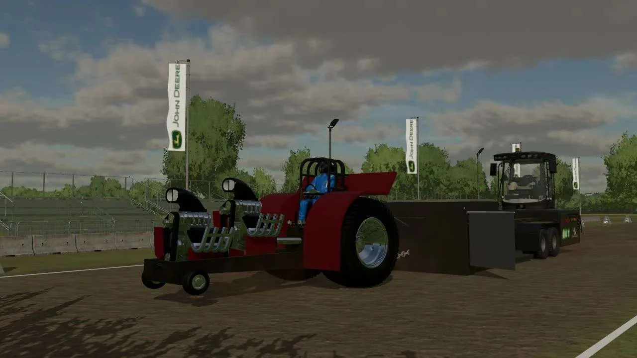 V8 Pulling Tractor Edited v1.0 FS22