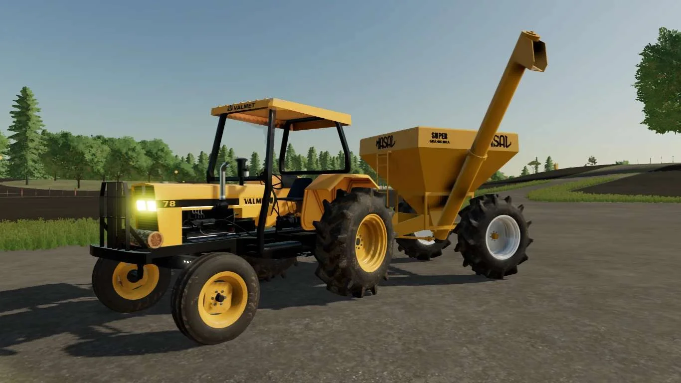 Valmet 78 88 Arrozeiro v1.0 FS22 FS22 Mod Free Download