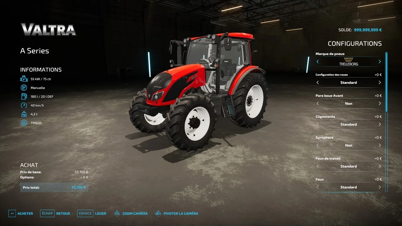 Valtra A TGamer Serie 4 V1.0.0.2 FS22 FS22 Mod Free Download