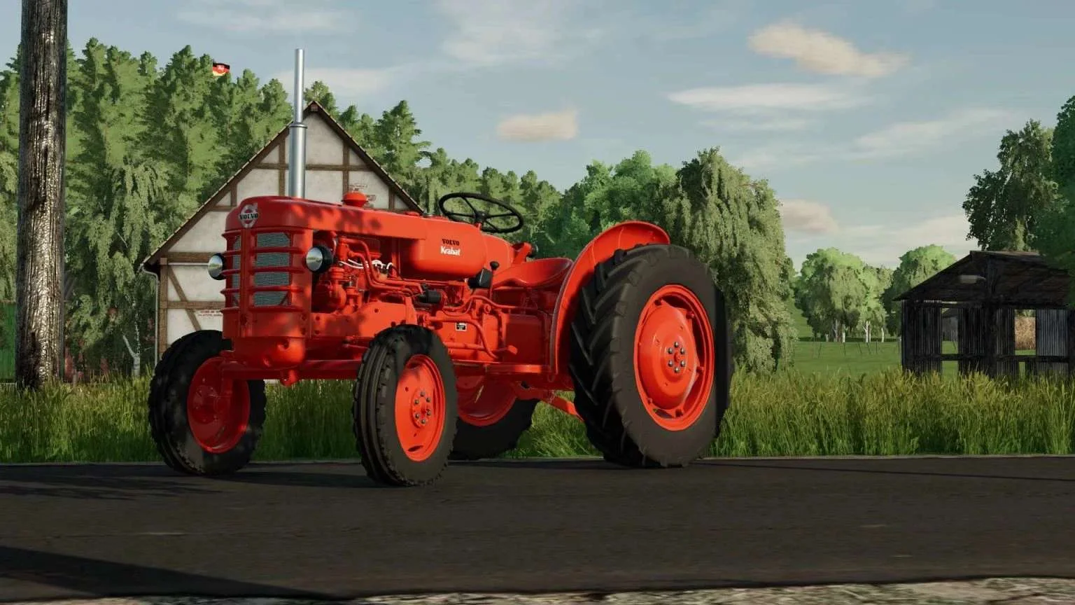 Volvo Old Classic Tractor v1.0 FS22 FS22 Mod Free Download