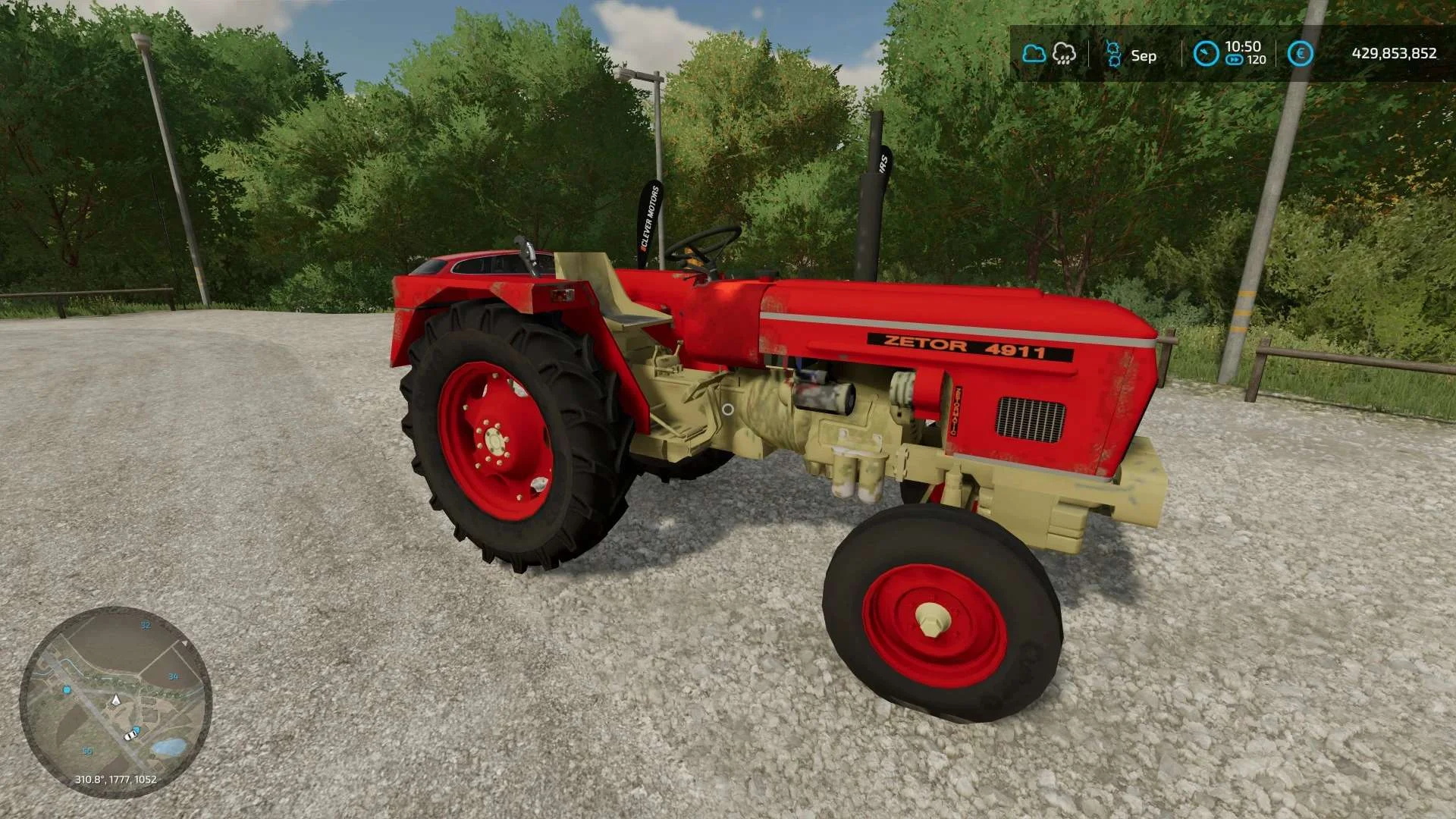 Zetor 4911 v1.0 FS22 FS22 Mod Free Download