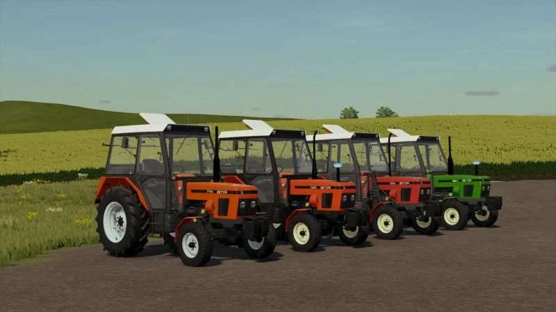 Zetor 6211-6245 WIP v1.0 FS22 FS22 Mod Free Download