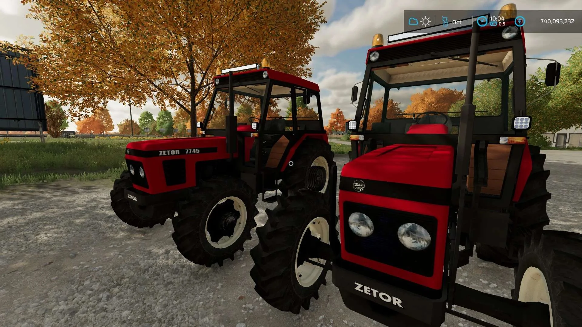 Zetor 7745 v1.0 FS22 FS22 Mod Free Download