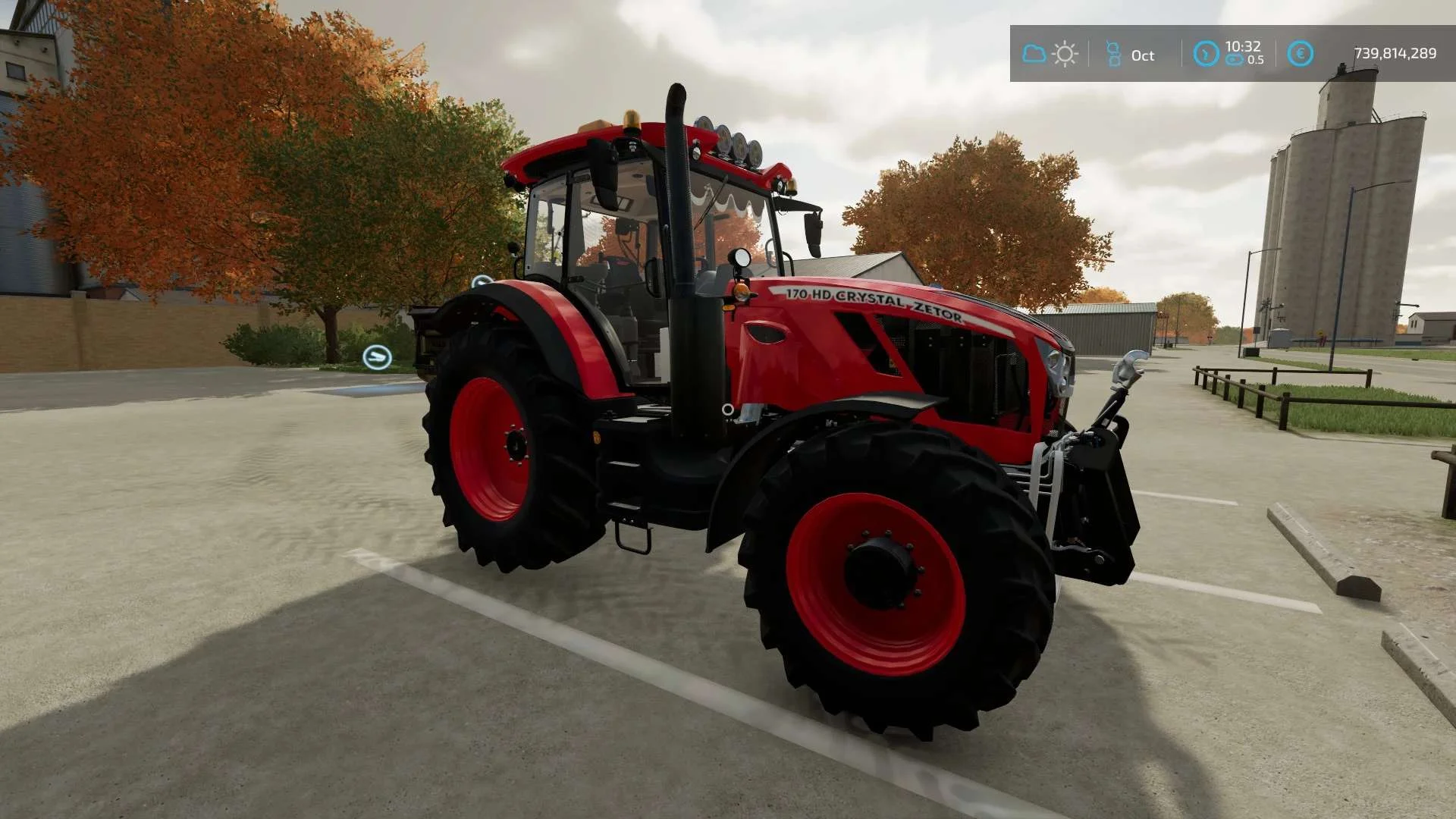Zetor Crystal 170HD v1.0 FS22 FS22 Mod Free Download