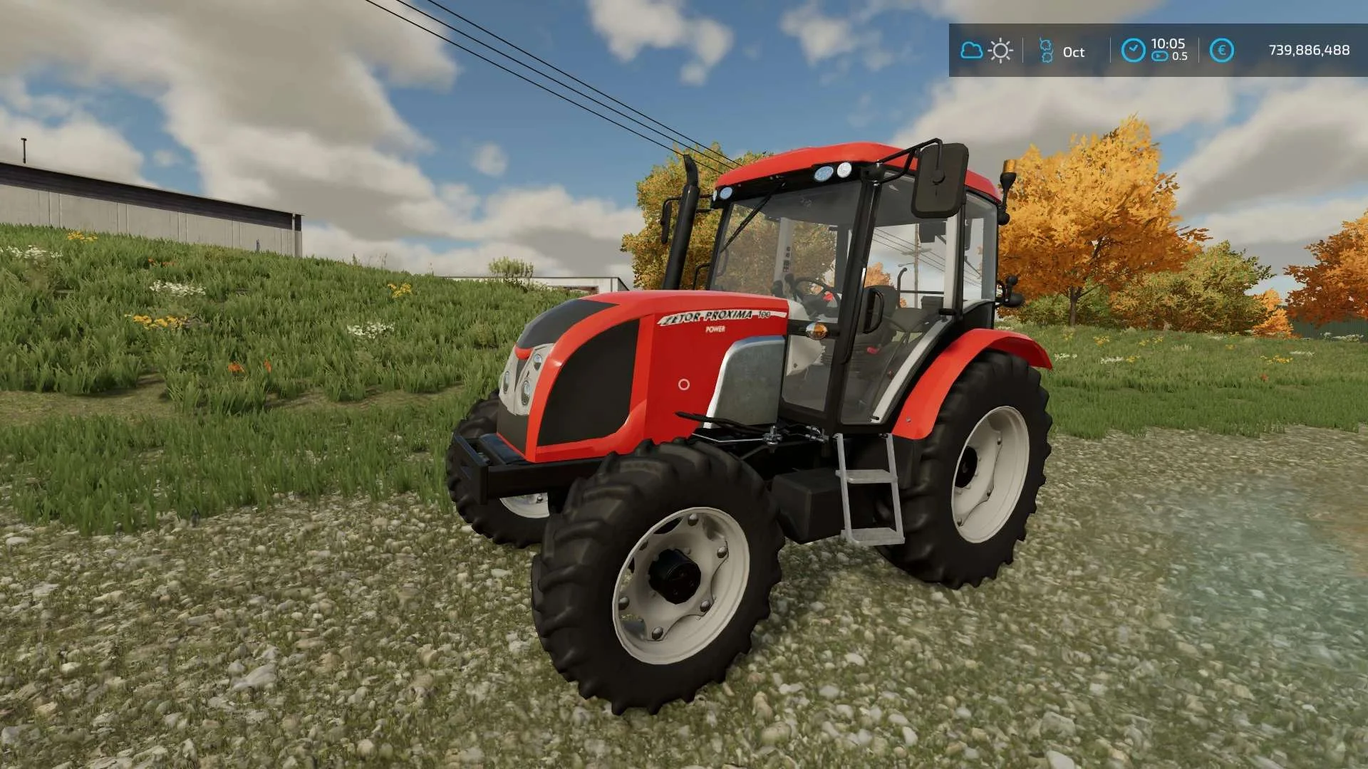 Zetor Proxima 100 power v1.0 FS22 FS22 Mod Free Download