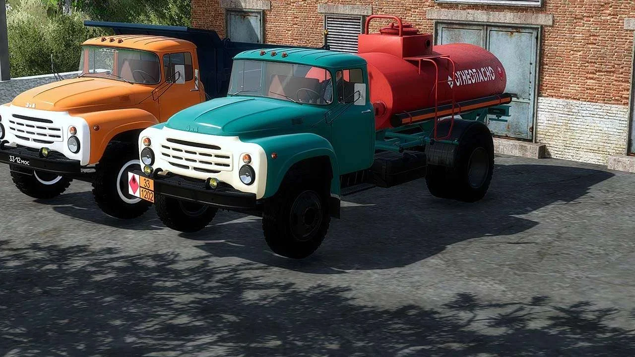ZiL 130 B1 Fuel Tanker / ATZ 4.9 v1.0 FS22