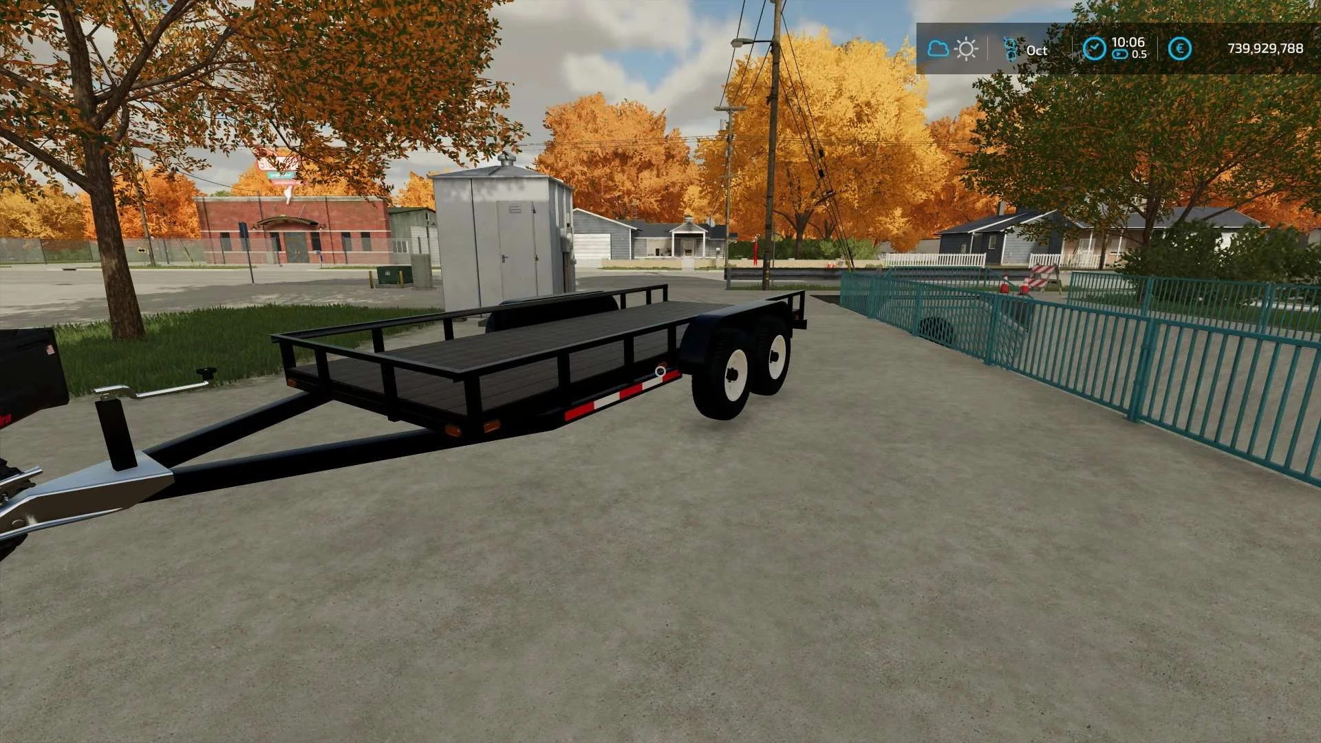 16 foot flatbed v1.0 FS22 FS22 Mod Free Download