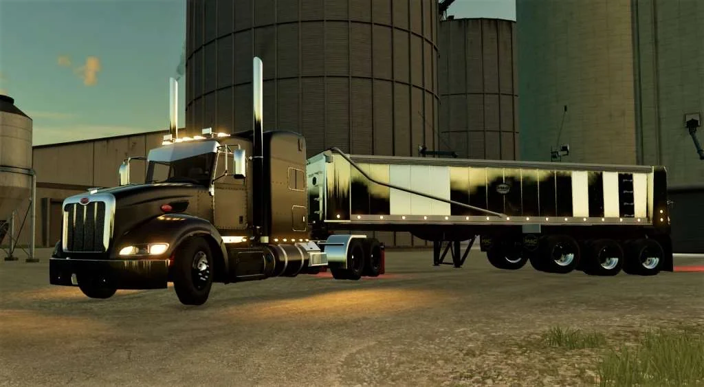 2022 MAC Tri-Axle End Dump Trailer v1.0 FS22 FS22 Mod Free Download