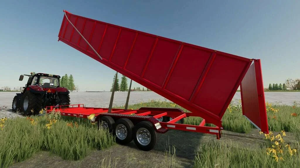 30 Flatbed Autoloading Bale Trailer v2.0 FS22 FS22 Mod Free Download