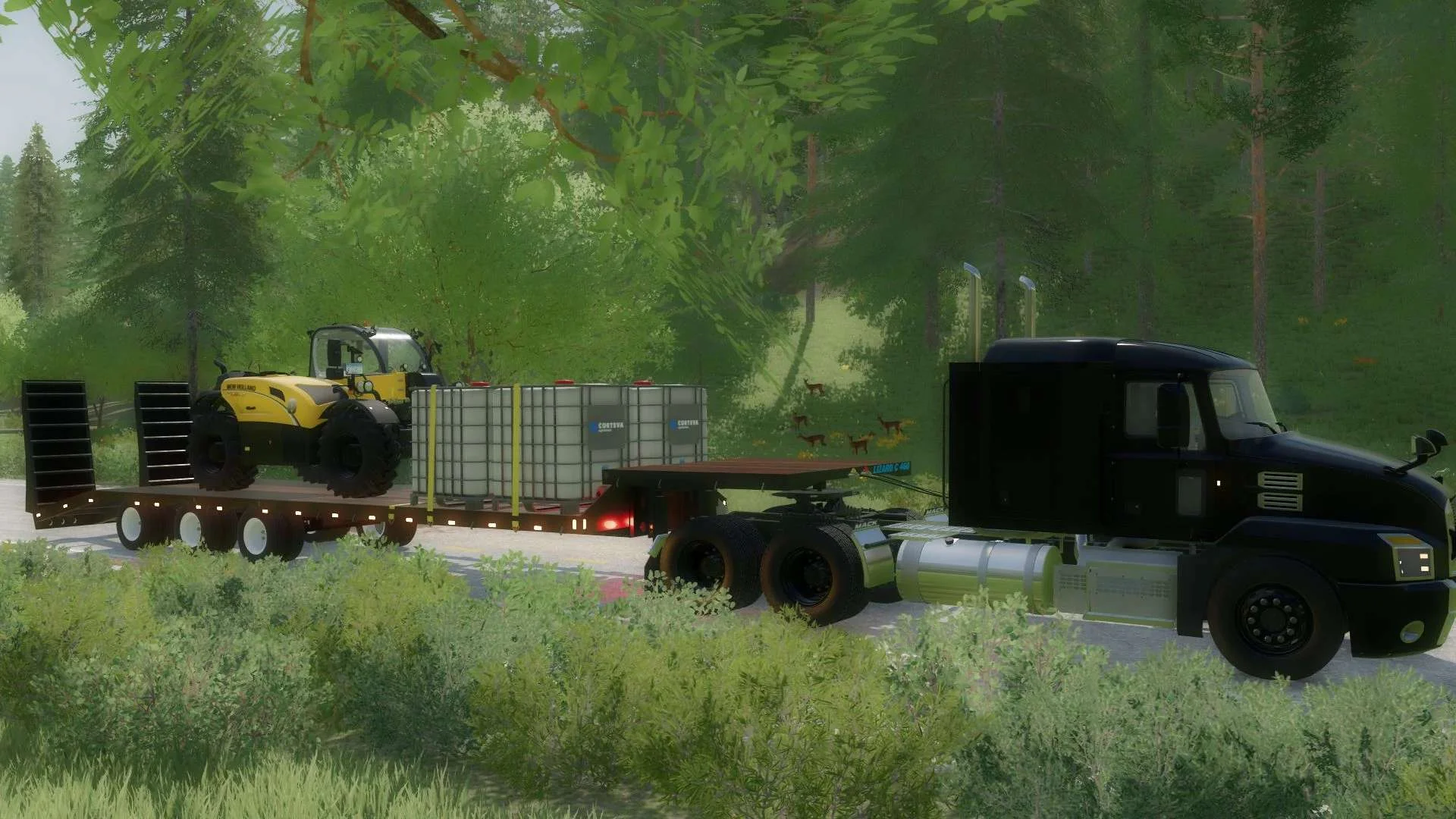 36ft Class C Low Loader v1.0.0.1 FS22 FS22 Mod Free Download