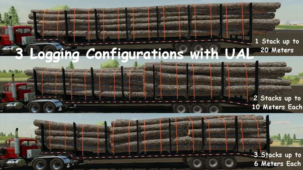 53′ Dropdeck Trailer Autoload Bales v2.0 FS22 FS22 Mod Free Download